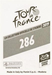 2019 Panini Tour de France #286 Julien Bernard Back